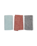 Fleece Cleaning Towel 3Pcs Set – 30×30 cm - Multi Color, Kitchen Towels, Chase Value, Chase Value