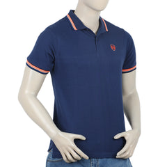 Eminent Men's Polo Half Sleeves T-Shirt - Navy Blue