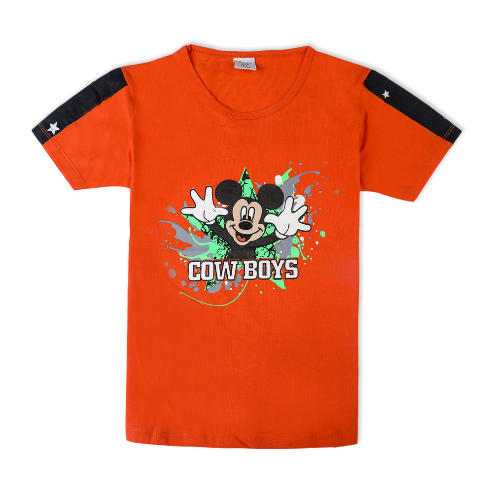 Valuable Boys Half Sleeves Short Suit - Orange, Boys Sets & Suits, Chase Value, Chase Value