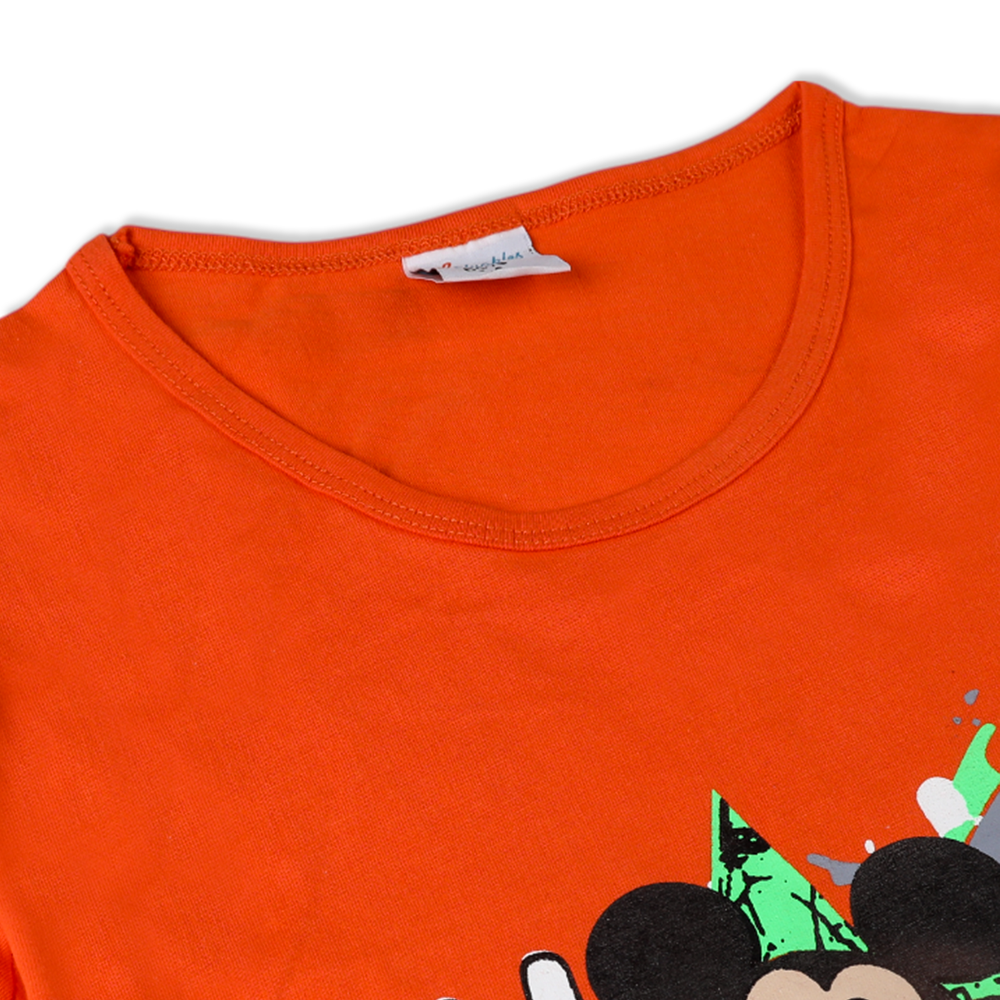 Valuable Boys Half Sleeves Short Suit - Orange, Boys Sets & Suits, Chase Value, Chase Value