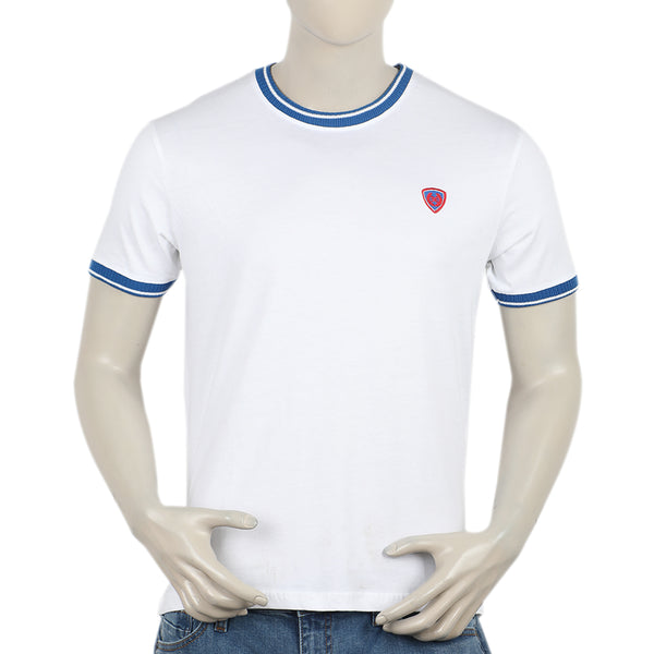 Eminent Men's Half Sleeves T-Shirt - White