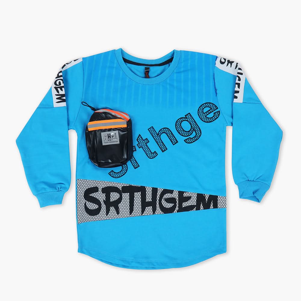 Boys T-Shirts - Royal Blue, Boys Hoodies & Sweat Shirts, Chase Value, Chase Value