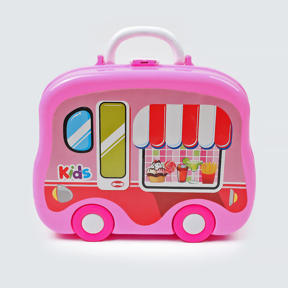 Kitchen Set  0112-01 - Pink, Kids Cosmetic & Kitchen Sets, Chase Value, Chase Value