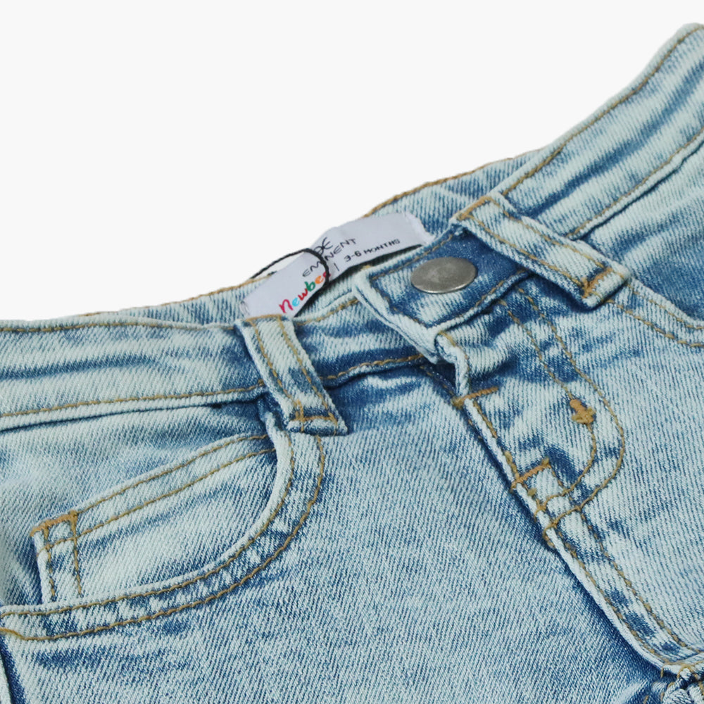 Eminent Newborn Boys Denim Pant - Blue, Newborn Boys Shorts & Pants, Eminent, Chase Value