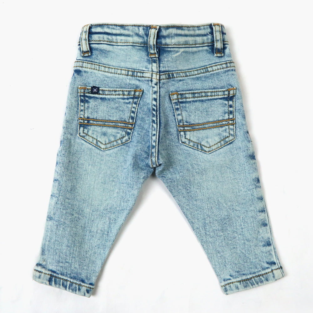 Eminent Newborn Boys Denim Pant - Blue, Newborn Boys Shorts & Pants, Eminent, Chase Value