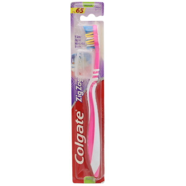 Colgate Tooth Brush Zig Zag Plus Local S - Pink