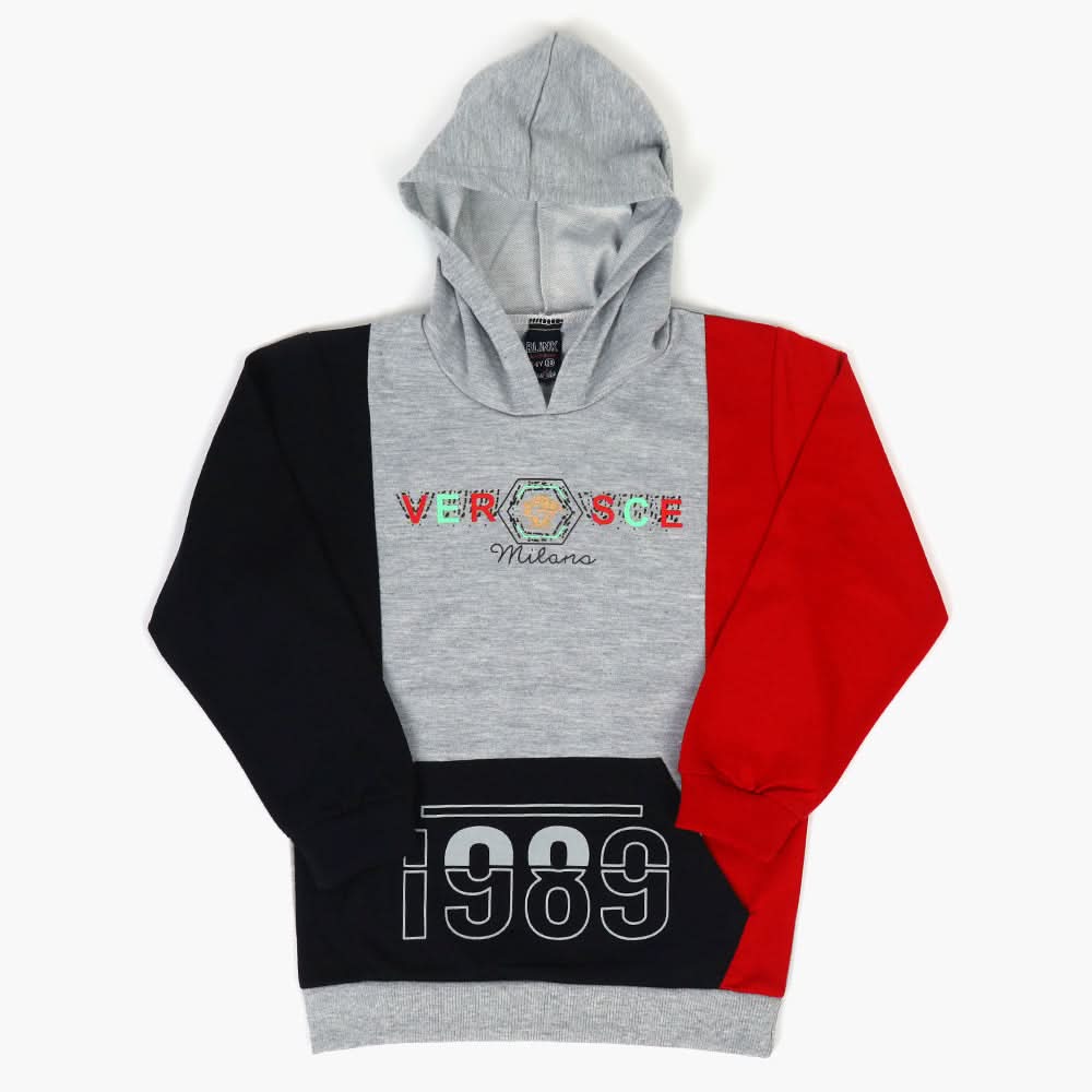 Boys Hoodie T-Shirt - Grey, Boys Hoodies & Sweat Shirts, Chase Value, Chase Value