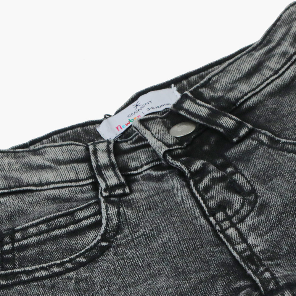 Eminent Newborn Boys Denim Pant - Grey, Newborn Boys Shorts & Pants, Eminent, Chase Value