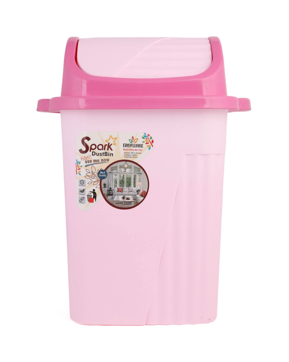 Belli Plastic Spark Dustbin – Large, Home Cleaning Supplies, Chase Value, Chase Value