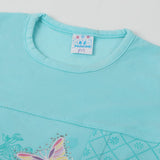 Girls Half Sleeves Suit - Light Blue, Girls Suits, Chase Value, Chase Value