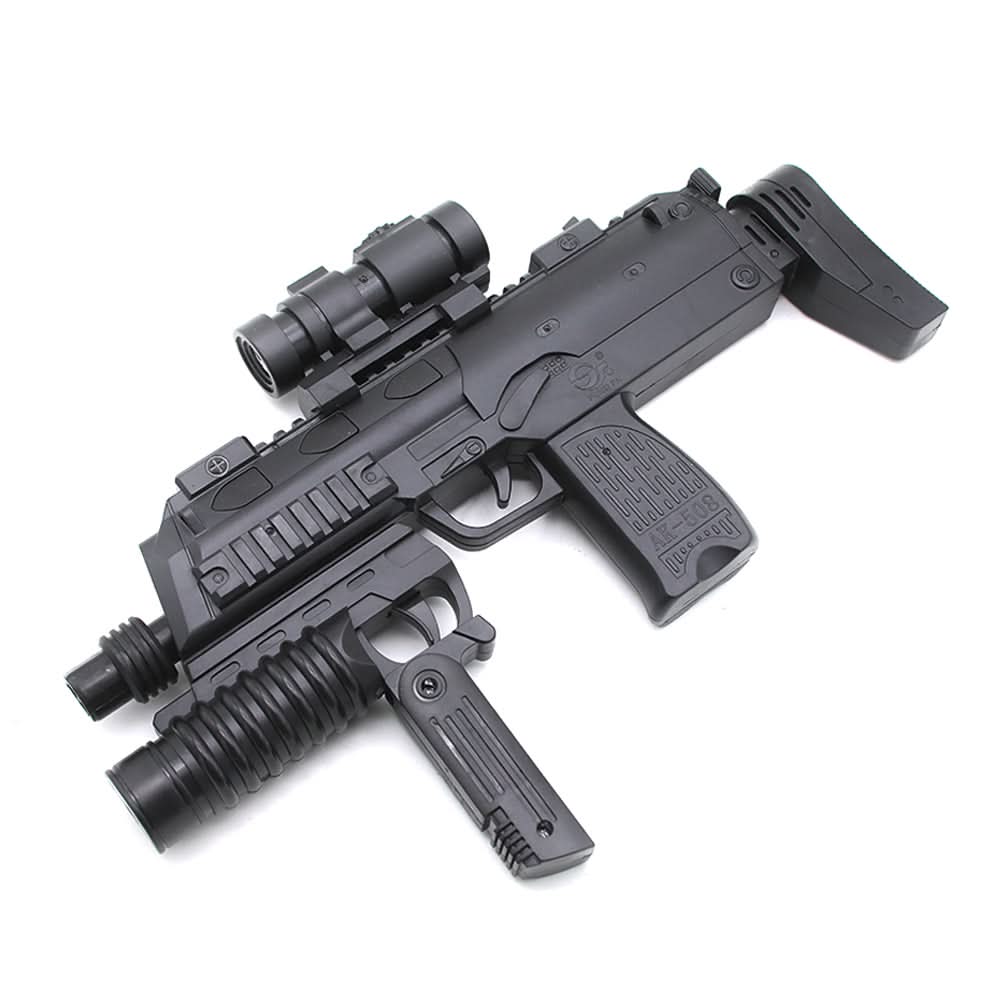 Voice Vibration Shooting Blaster Short Gun - Black, Weapon Toys, Chase Value, Chase Value