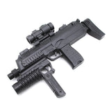 Voice Vibration Shooting Blaster Short Gun - Black, Weapon Toys, Chase Value, Chase Value