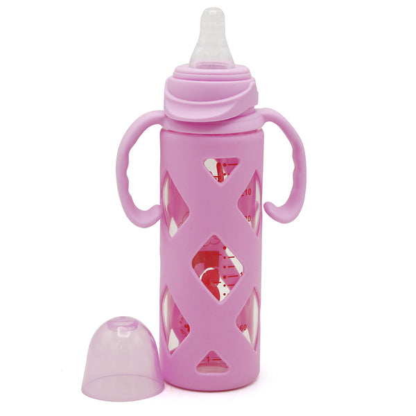 Feeder Bottle 240ml - Pink
