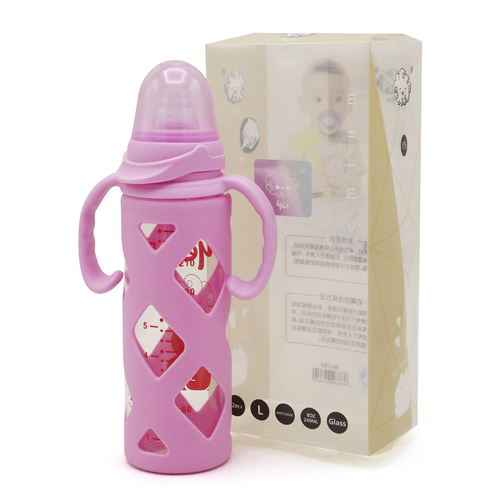 Feeder Bottle 240ml - Pink, Feeding Supplies, Chase Value, Chase Value