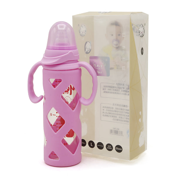 Feeder Bottle 240ml - Pink