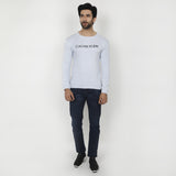Men's Full Sleeves Sweat Shirt - Light Blue, Men's Sweater & Sweat Shirts, Chase Value, Chase Value