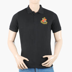 Men's Polo Half Sleeves T-Shirt - Black, Men's T-Shirts & Polos, Chase Value, Chase Value