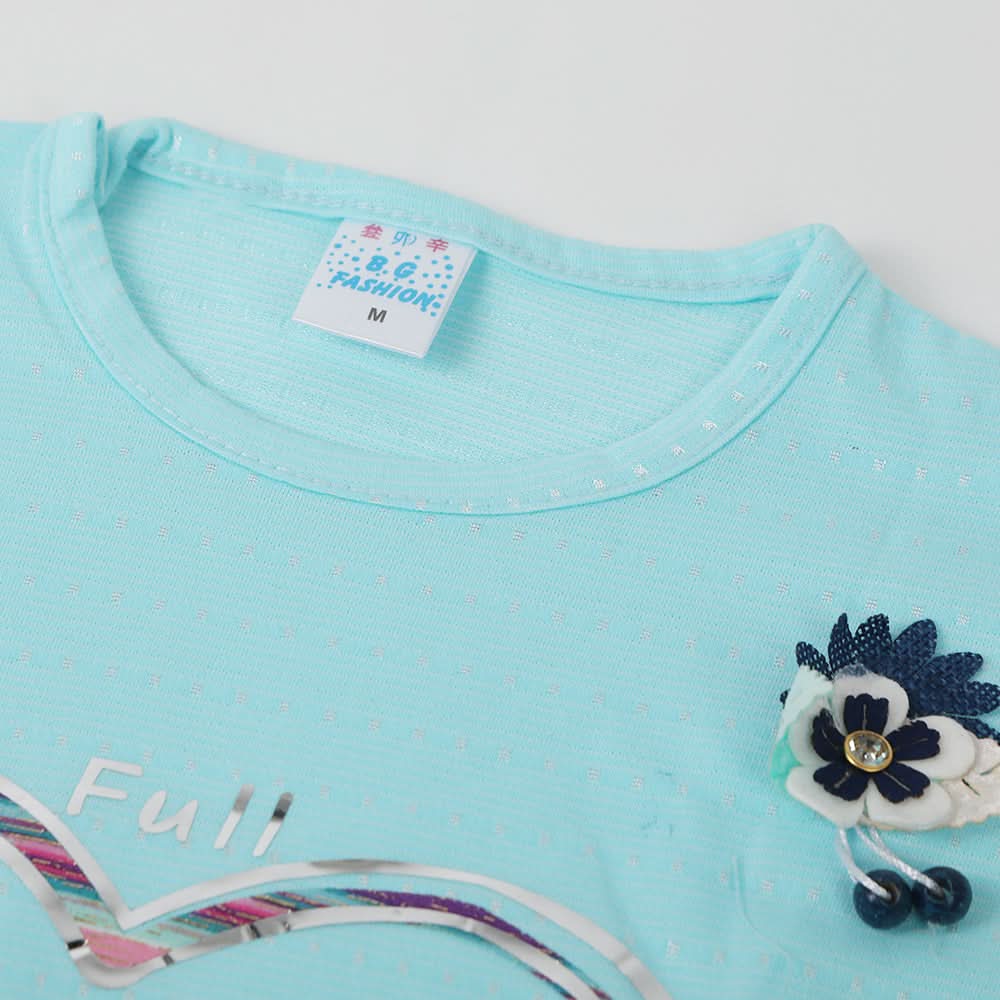Girls Half Sleeves Suit - Blue, Girls Suits, Chase Value, Chase Value