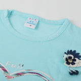 Girls Half Sleeves Suit - Blue, Girls Suits, Chase Value, Chase Value