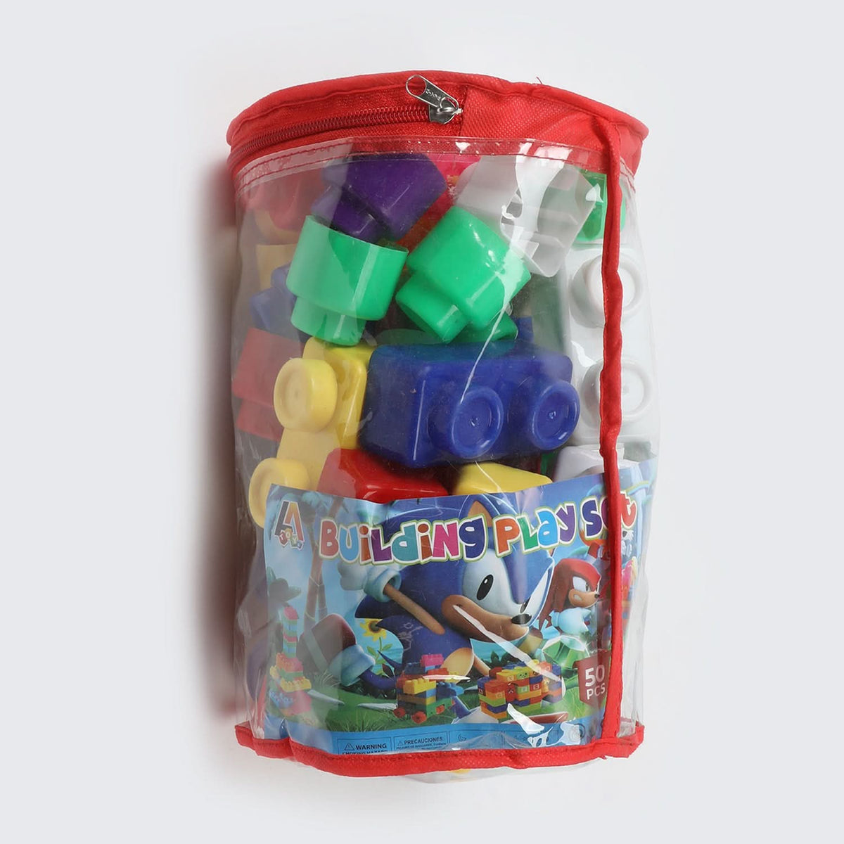 Kids Block Bag 50 Pcs - Multi Color, Kids Blocks & Building Toys, Chase Value, Chase Value