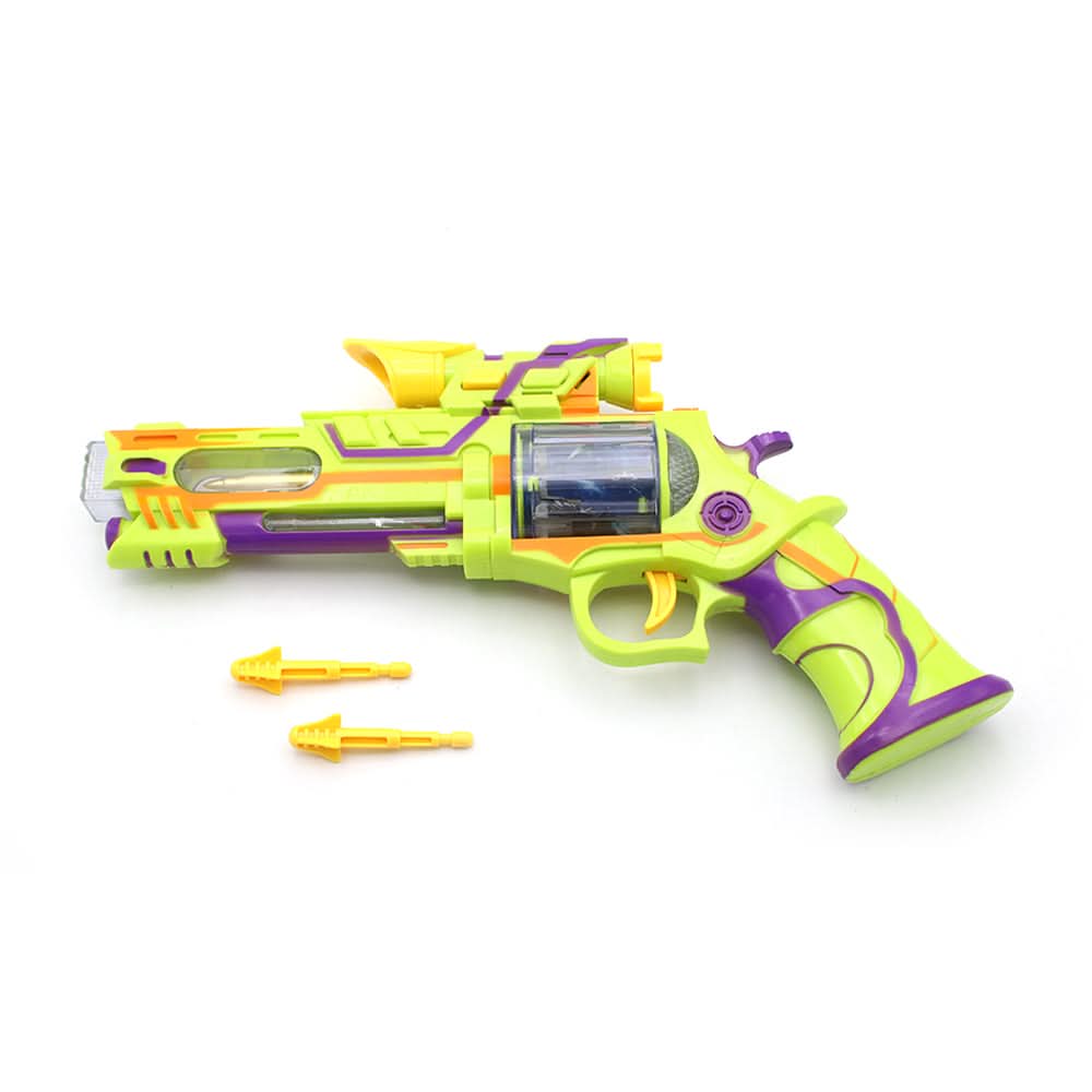Voice Vibration Shooting Blaster Short Gun - Multi Color, Weapon Toys, Chase Value, Chase Value