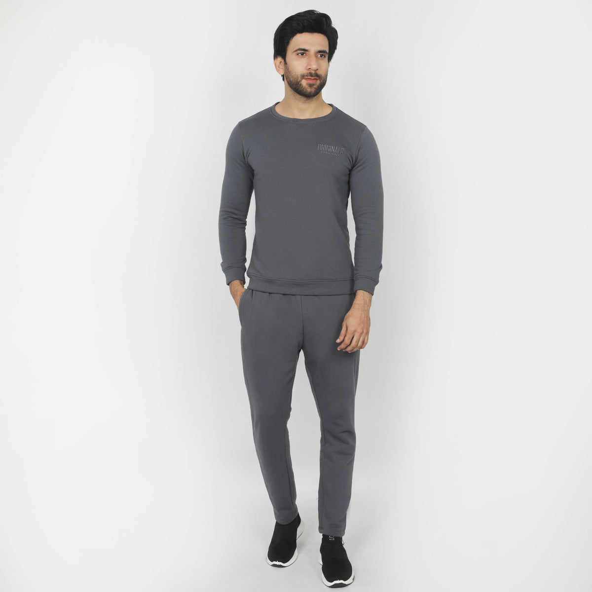 Eminent Men's Night Set - Dark Grey, Men's Nightwear, Eminent, Chase Value