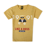 Valuable Boys Half Sleeves Suit - Mustard, Boys Sets & Suits, Chase Value, Chase Value