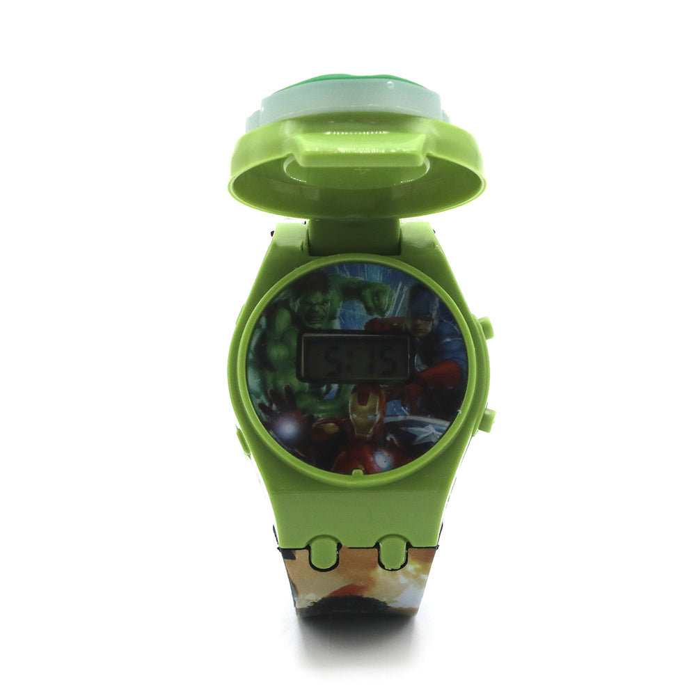 Kids Digital Watch - Green, Boys Watches, Chase Value, Chase Value