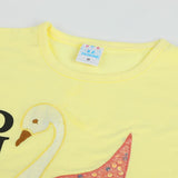 Girls Half Sleeves Suit - Yellow, Girls Suits, Chase Value, Chase Value