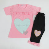 Girls Half Sleeves Suit - Pink, Girls Suits, Chase Value, Chase Value