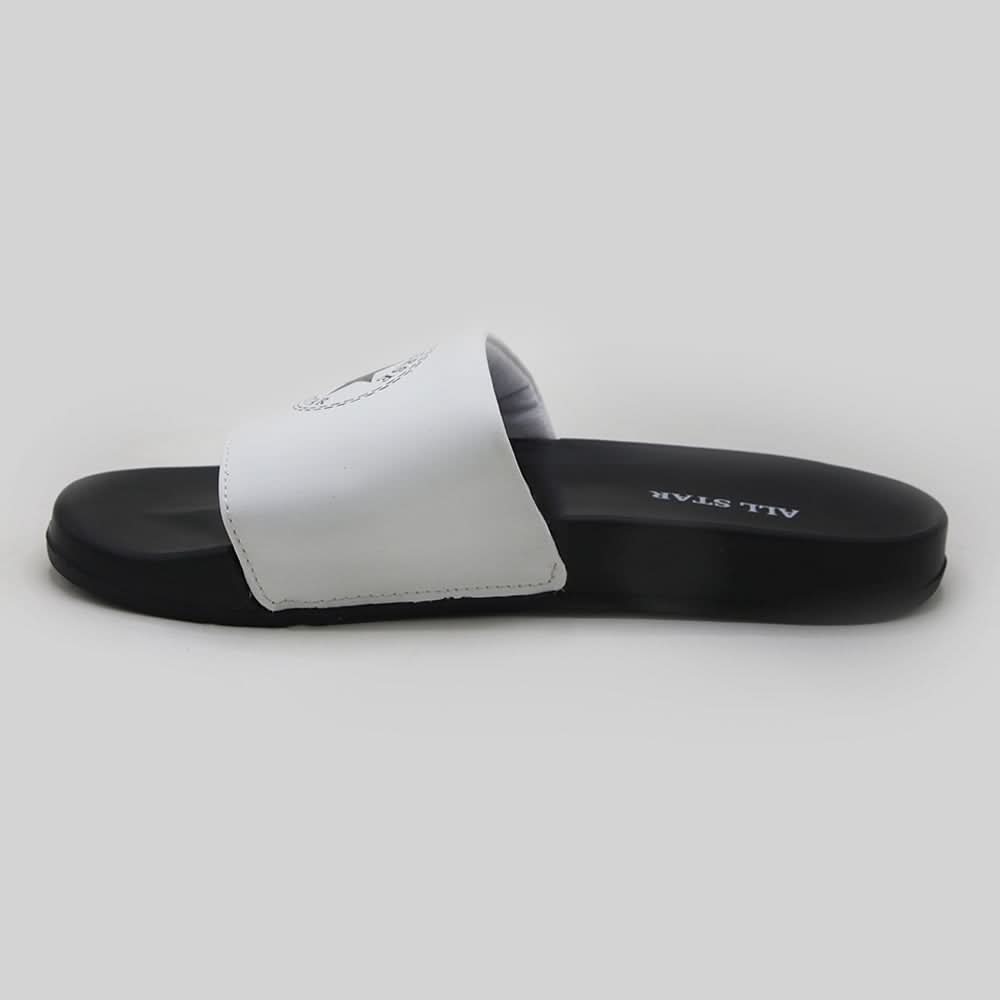 Men's Slider - White, Men's Slippers, Chase Value, Chase Value