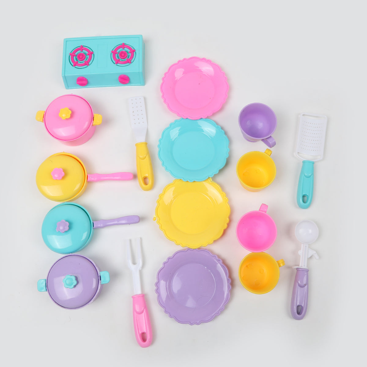 Kitchen Set 2317 - Multi Color, Kids Cosmetic & Kitchen Sets, Chase Value, Chase Value