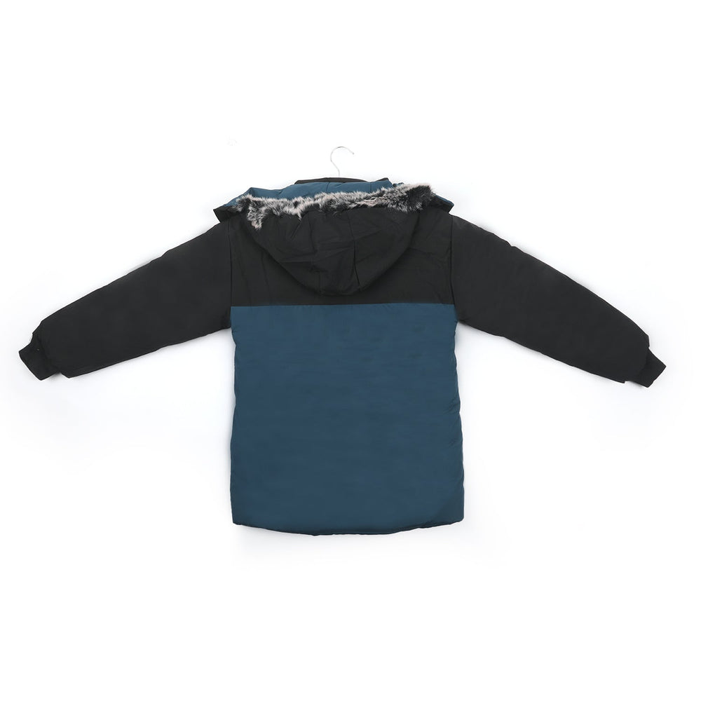 Boys Full Sleeves Jacket - Steel Green, Boys Jackets & Blazers, Chase Value, Chase Value