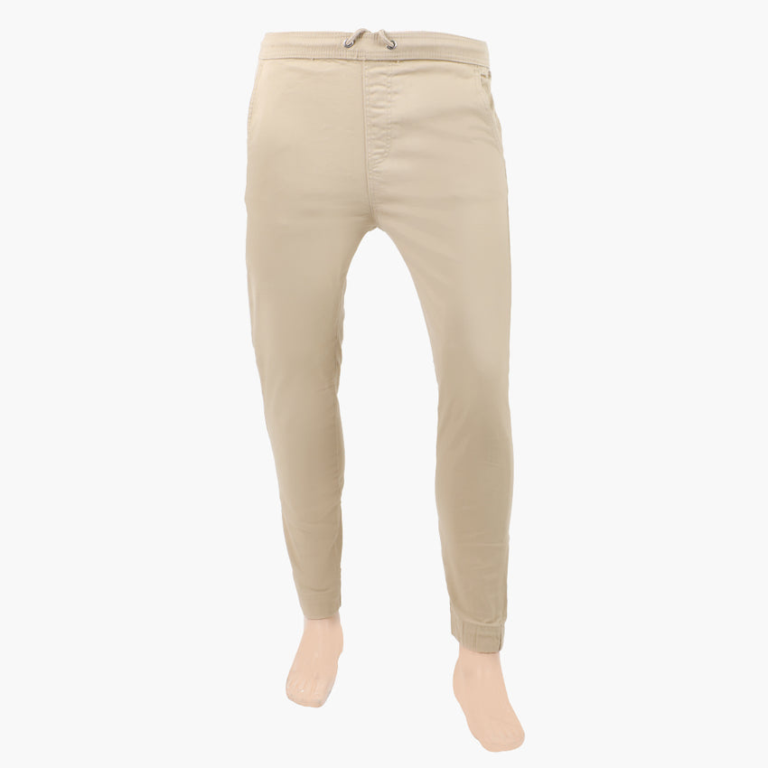 Men's Cotton Jogger Pant - Khaki, Men's Formal Pants, Chase Value, Chase Value