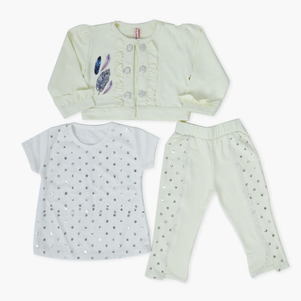 Girls Suit - Cream, Girls Suits, Chase Value, Chase Value