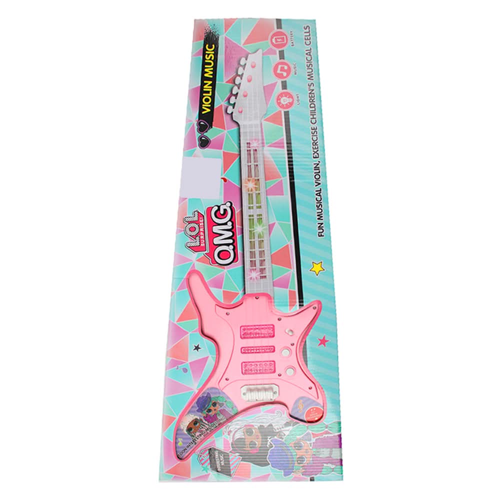 Guitar Lol Surprise For Kids - Pink, Musical Toys, Chase Value, Chase Value