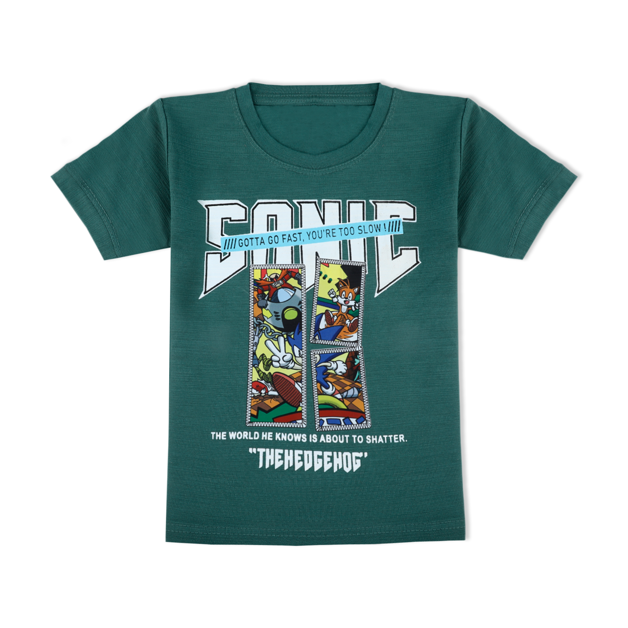 Boys Half Sleeves Suit - Green, Boys Sets & Suits, Chase Value, Chase Value