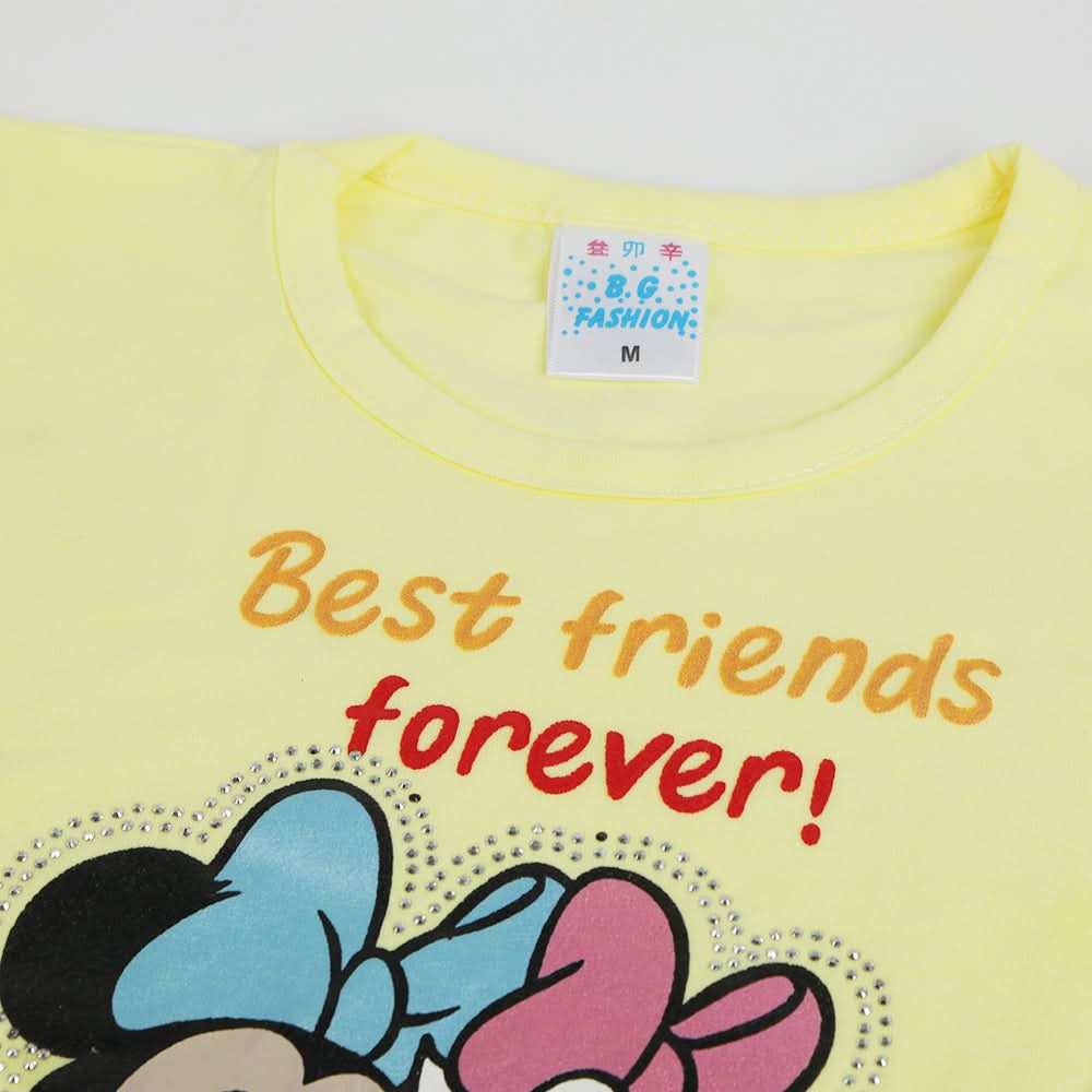Girls Half Sleeves Suit - Yellow, Girls Suits, Chase Value, Chase Value