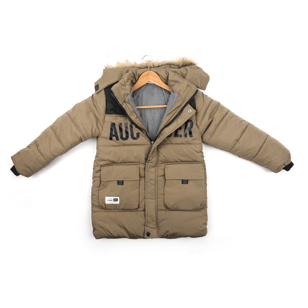 Boys Full Sleeves Jacket - Beige