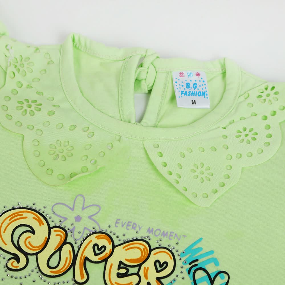 Girls Half Sleeves Suit - Grey, Girls Suits, Chase Value, Chase Value