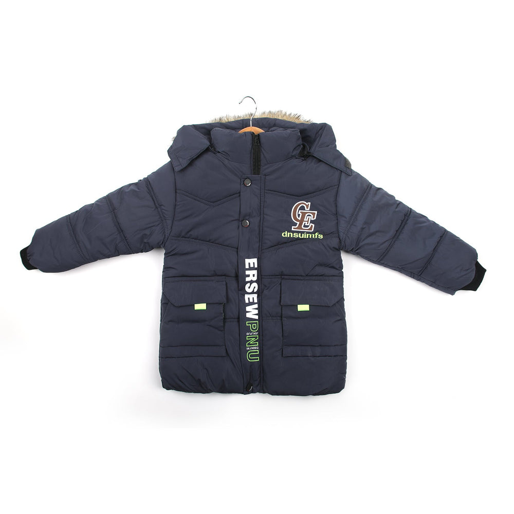 Boys Full Sleeves Jacket - Navy Blue, Boys Jackets & Blazers, Chase Value, Chase Value