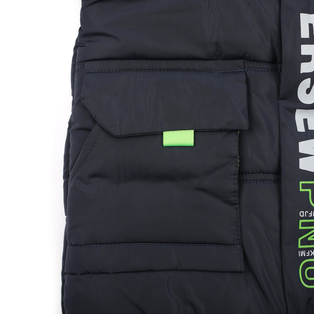 Boys Full Sleeves Jacket - Navy Blue, Boys Jackets & Blazers, Chase Value, Chase Value