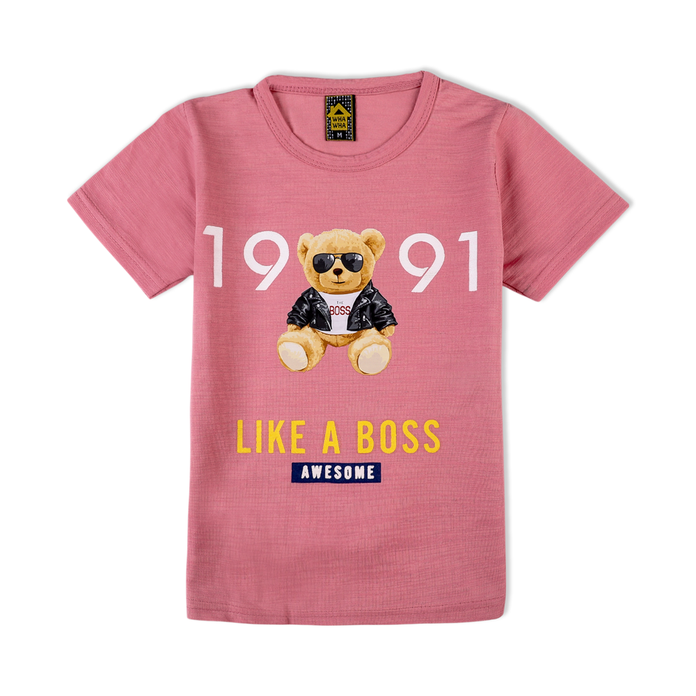 Valuable Boys Half Sleeves Suit - Tea Pink, Boys Sets & Suits, Chase Value, Chase Value