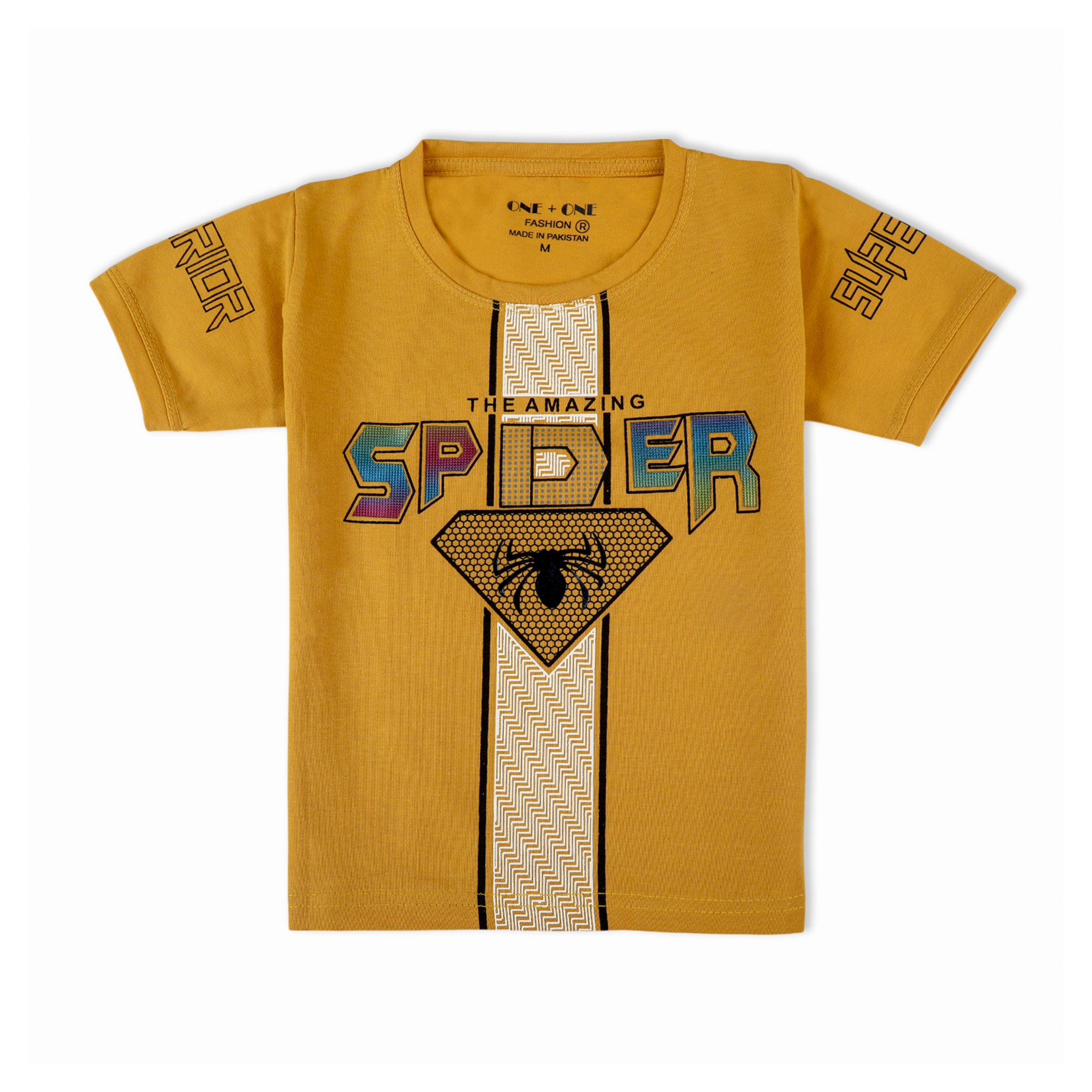 Boys Half Sleeves Suit - Mustard, Boys Sets & Suits, Chase Value, Chase Value