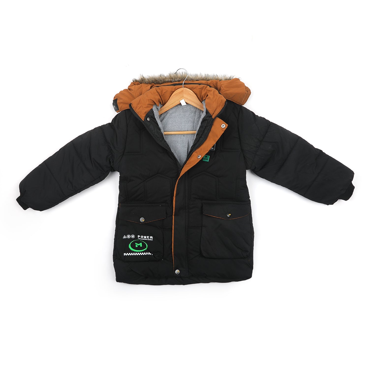 Boys Full Sleeves Jacket - Black, Boys Jackets & Blazers, Chase Value, Chase Value