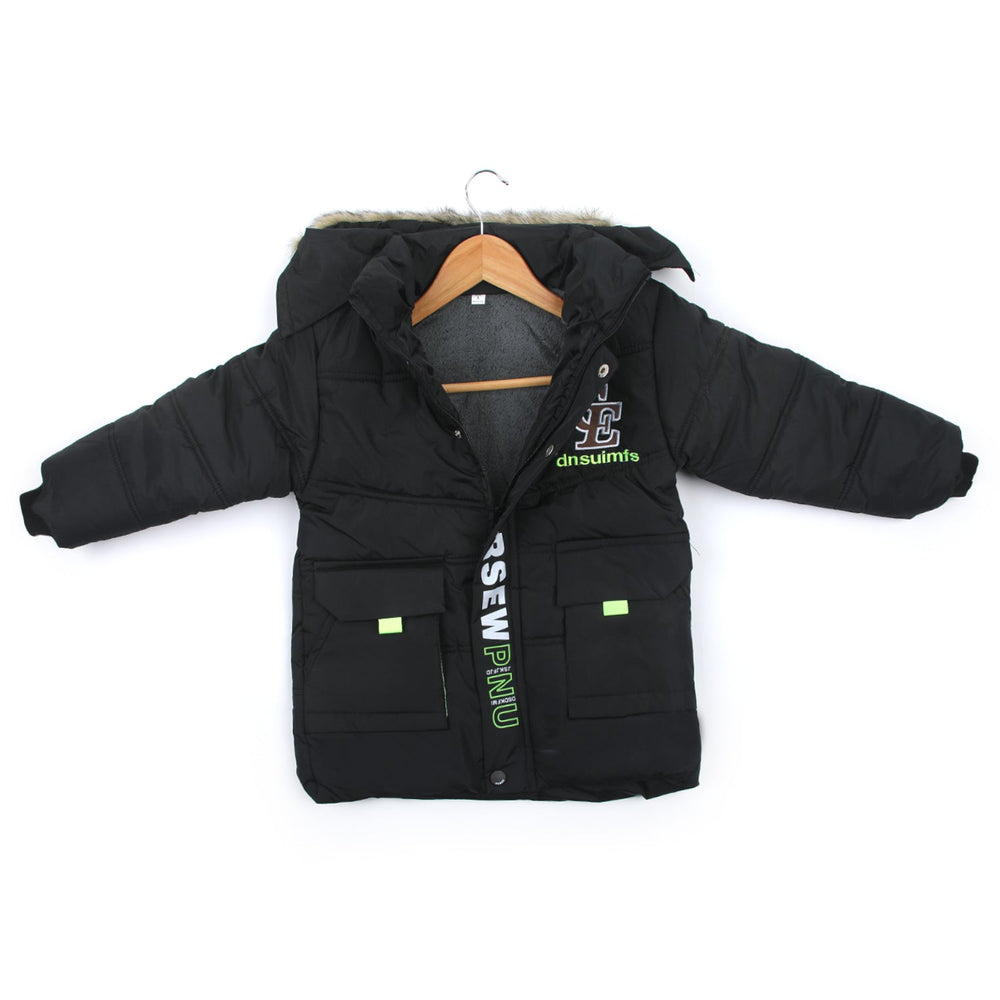 Boys Full Sleeves Jacket - Black, Boys Jackets & Blazers, Chase Value, Chase Value