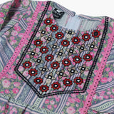 Girls Embroidered Shalwar Suit - Pink, Girls Shalwar Kameez, Chase Value, Chase Value