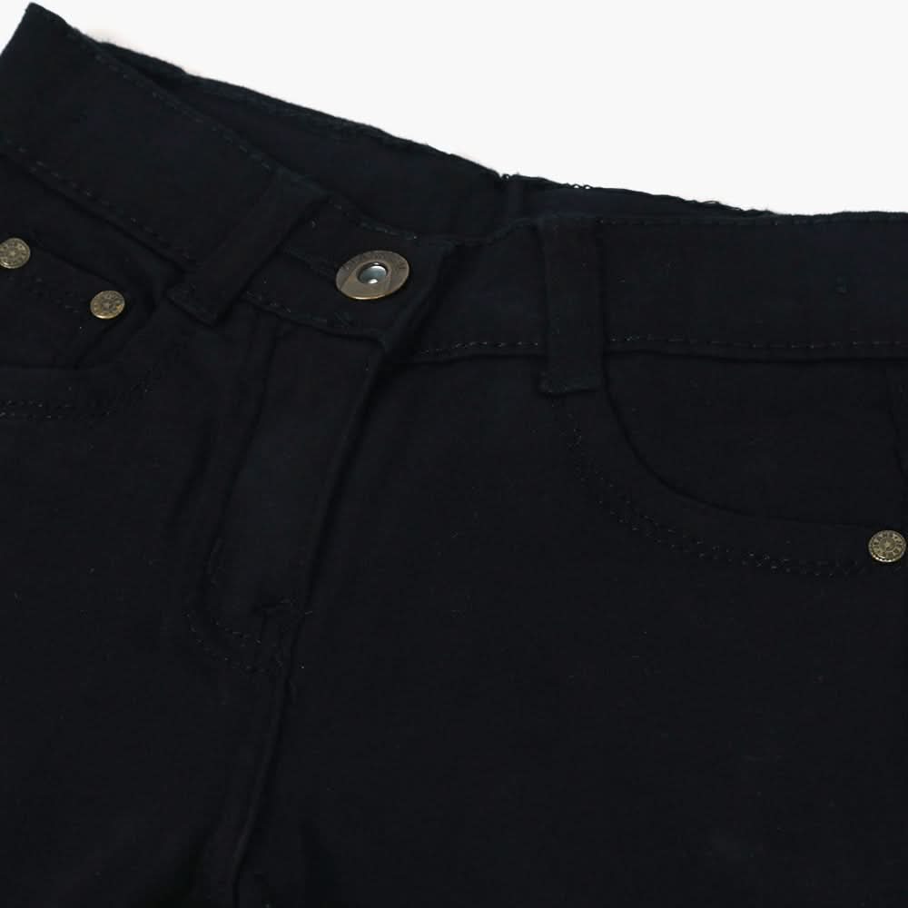 Girls Denim Pant - Black, Girls Pants & Capri, Chase Value, Chase Value