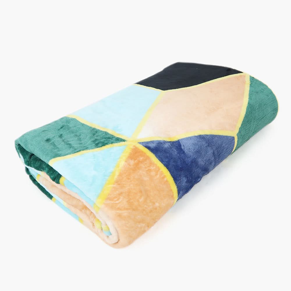 Supremo Embossed Flannel Blanket Double Bed - Multi, Blanket, Chase Value, Chase Value