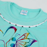Girls Half Sleeves Suit - Sea Green, Girls Suits, Chase Value, Chase Value